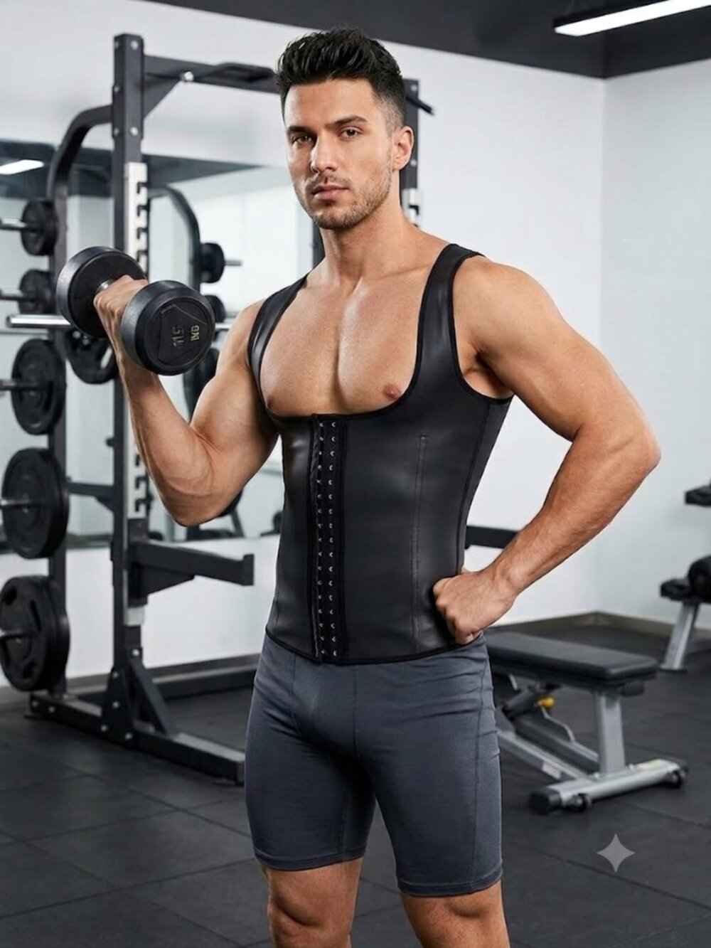 Short Torso Full Back Coverage Waist Trainer - Picture 6 of 9